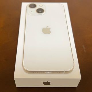 アップル(Apple)のiPhone13mini 128GB スターライト　極美品(スマートフォン本体)
