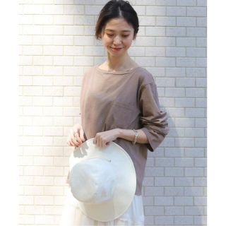 スローブイエナ(SLOBE IENA)の【HANES/ヘインズ】 SLOBE別注 ポケットロングスリーブ Tシャツ◆(Tシャツ/カットソー(七分/長袖))