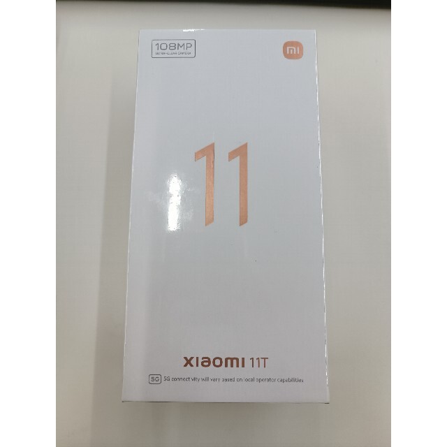 Xiaomi11T8GB RAM 128GB Meteorite Grayスマートフォン/携帯電話