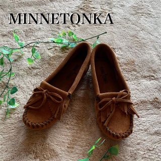 ミネトンカ(Minnetonka)の新品未使用　ミネトンカ モカシンシューズ　KILTY SUEDE MOC(スリッポン/モカシン)