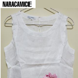 ナラカミーチェ(NARACAMICIE)の【セール】未使用 ナラカミーチェ  NARACAMICIE  ブラウスⅠ(M)9(シャツ/ブラウス(半袖/袖なし))