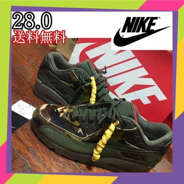 NIKE(ナイキ)のNIKE AIR MAX 90 CROC CAMO マックス90 Animal メンズの靴/シューズ(スニーカー)の商品写真