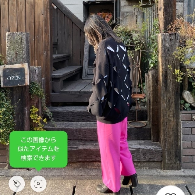 ☆即納&大特価☆ IRENE Diamond Slit Knit ダイヤモンドスリットニット