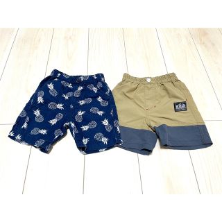 サイズ90 男の子　子供服　まとめ売り　ハーフパンツセット①(パンツ/スパッツ)