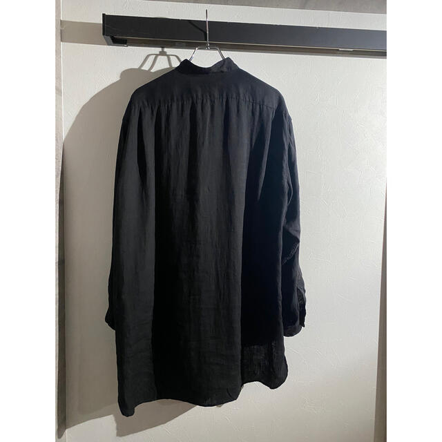 22ss COMOLI リネンWクロス プルオーバーシャツ 3 | www.innoveering.net