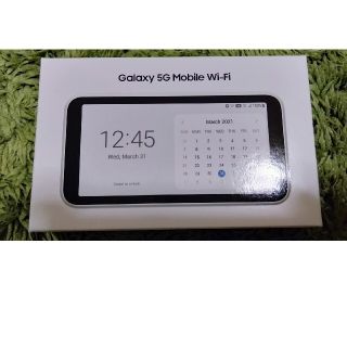 ギャラクシー(Galaxy)の【新品　未使用】Galaxy 5G Mobile Wi-Fi　SCR01(その他)