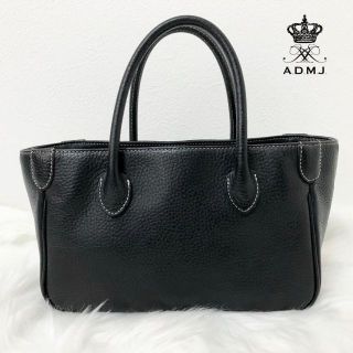 エーディーエムジェイ(A.D.M.J.)のアクセソワ・ドゥ・マドモワゼル ADMJ ハンドバッグ レザー ブラック(ハンドバッグ)