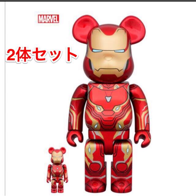 エンタメ/ホビーBE@RBRICK IRON MAN MARK 50 100％ & 400％