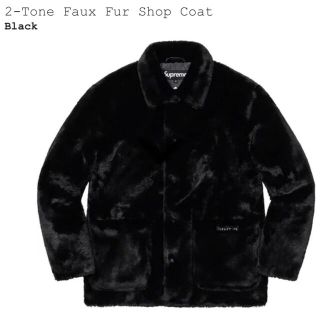 シュプリーム(Supreme)のsupreme 2-tone faux fur shop coat(毛皮/ファーコート)