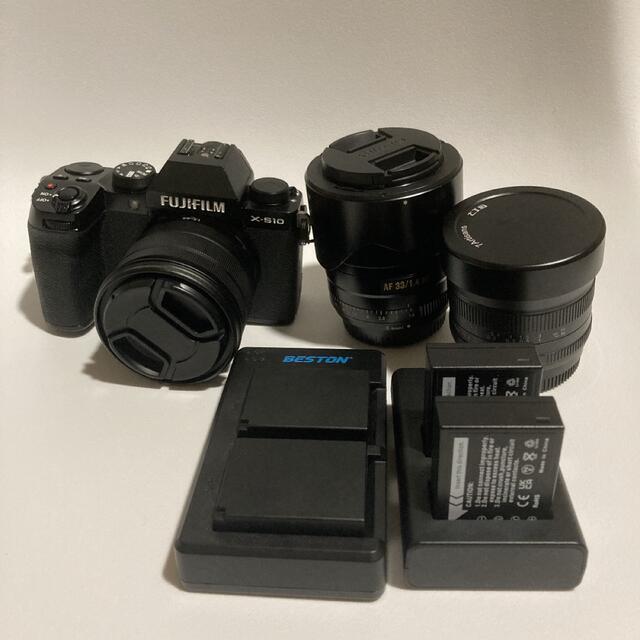 GFX50R 美品 付属品完備 予備バッテリー×2 外付けグリップ  gfx