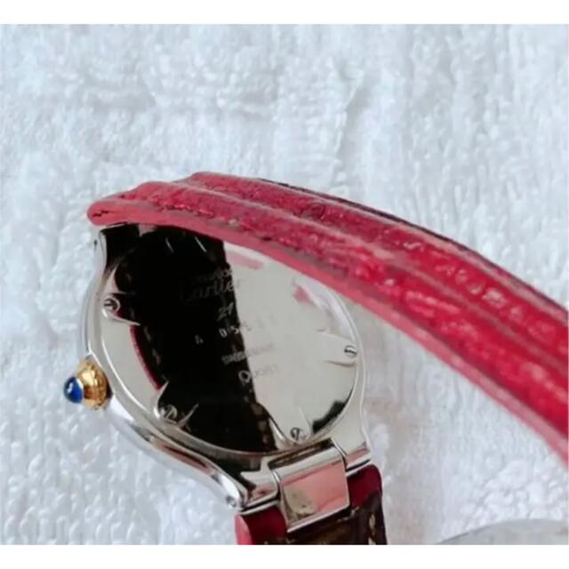 Cartier マスト21 腕時計　ルビー　美品カルティエ純正Dバックル