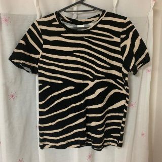 エイチアンドエム(H&M)のH＆M ゼブラ柄 Tシャツ(Tシャツ(半袖/袖なし))