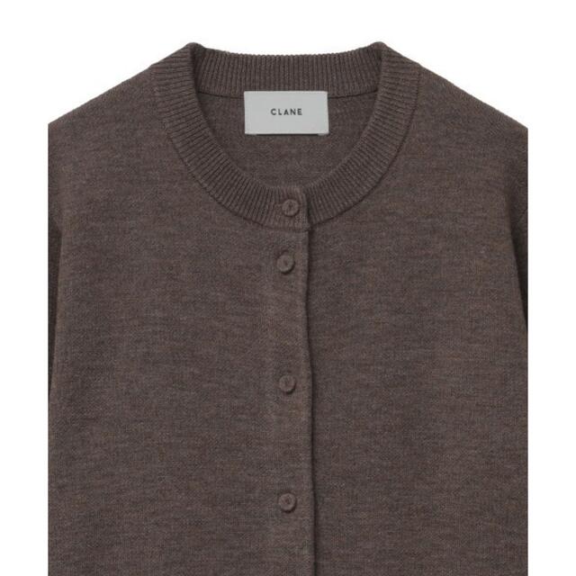 ★新品未使用★ CLANE W JACQUARD KNIT CARDIGAN