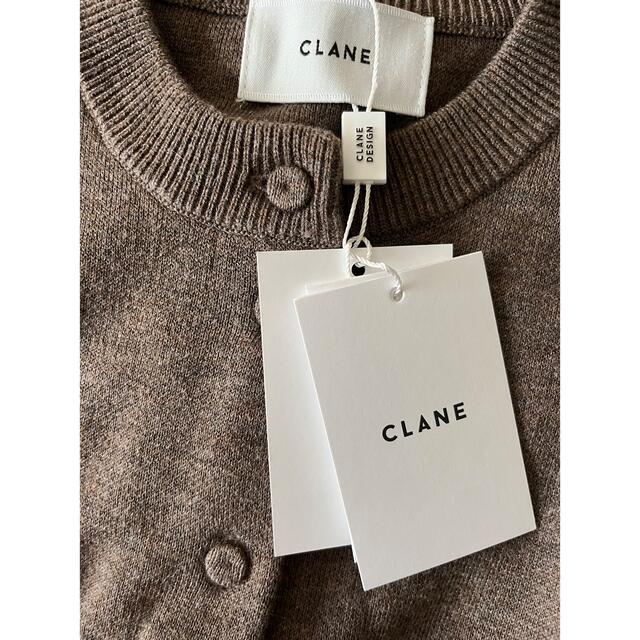★新品未使用★ CLANE W JACQUARD KNIT CARDIGAN