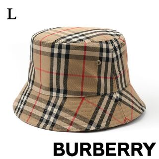 シューズが購入できます Burberry バーバリー バケットハット M 帽子 ハット