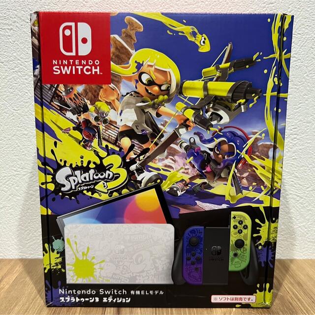 Nintendo switch 本体 有機EL スプラトゥーン3エディション