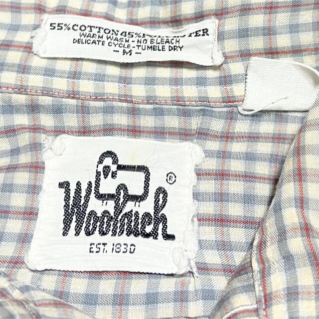 WOOLRICH(ウールリッチ)の＊5497 70s 80s woolrich ウールリッチ　ポリ混　長袖シャツ メンズのトップス(シャツ)の商品写真