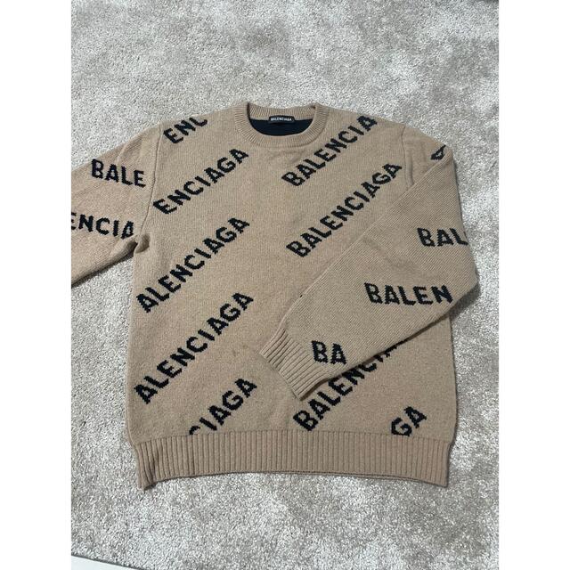喜ばれる誕生日プレゼント Balenciaga ニットセーター メンズMサイズ