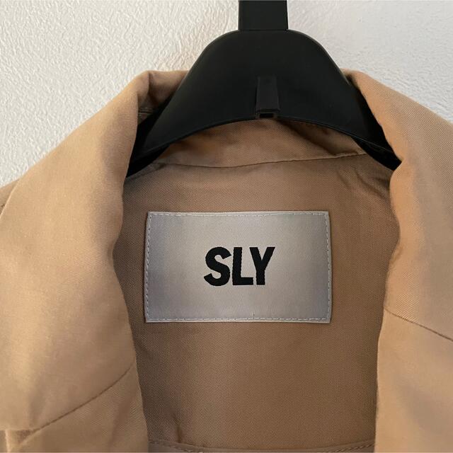 SLY(スライ)のSLY スライ　オーバーテーラーロングトレンチコート レディースのジャケット/アウター(トレンチコート)の商品写真