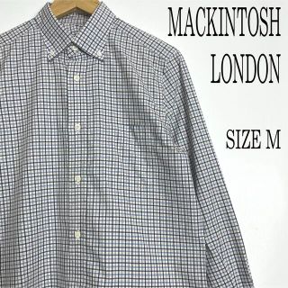 マッキントッシュ(MACKINTOSH)のMACKINTOSH LONDON マッキントッシュ 長袖 チェックシャツ M(シャツ)