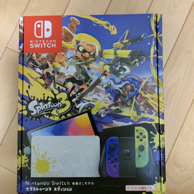 未使用動作状況Nintendo Switch（有機ELモデル） スプラトゥーン3エディション