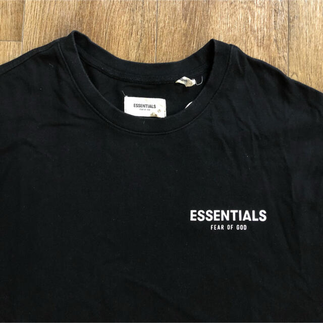 初期サイズL！ESSENTIALS Boxy Logo T-Shirtブラック