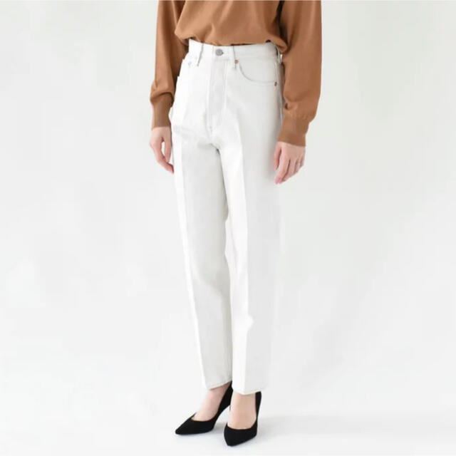 Shinzone(シンゾーン)の新品 THESHINZONE white ivy jeans 32 シンゾーン レディースのパンツ(デニム/ジーンズ)の商品写真
