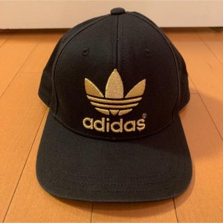 アディダス(adidas)のadidas originals アディダス　キャップ　ブラック　ゴールド　黒金(キャップ)