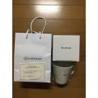 【大幅値下！】Lexus マグカップ　日本製　陶器　未使用(グラス/カップ)