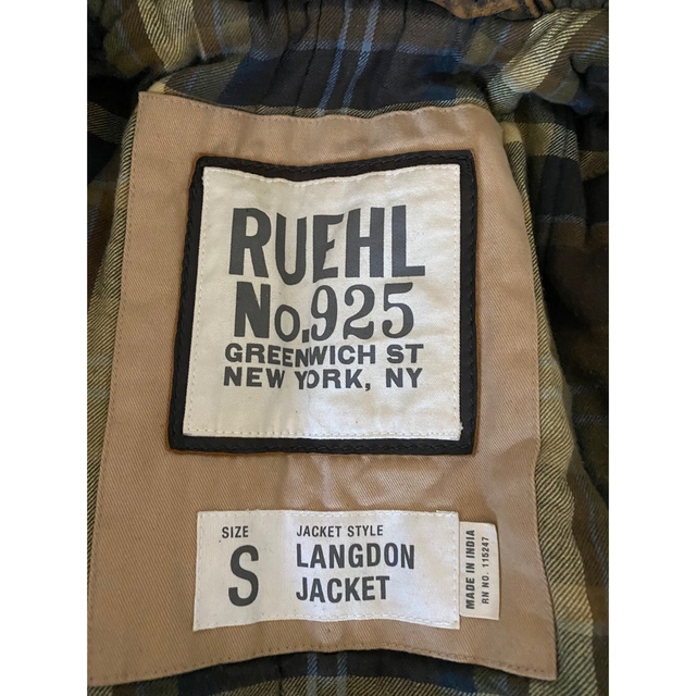 人気TOP Ruehl No.925 - RUEHL No.925 LANGDON JACKET レザー