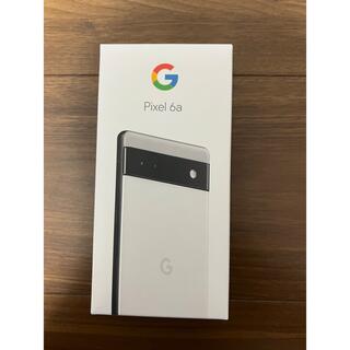 グーグルピクセル(Google Pixel)のGoogle pixel6a ホワイト　(スマートフォン本体)