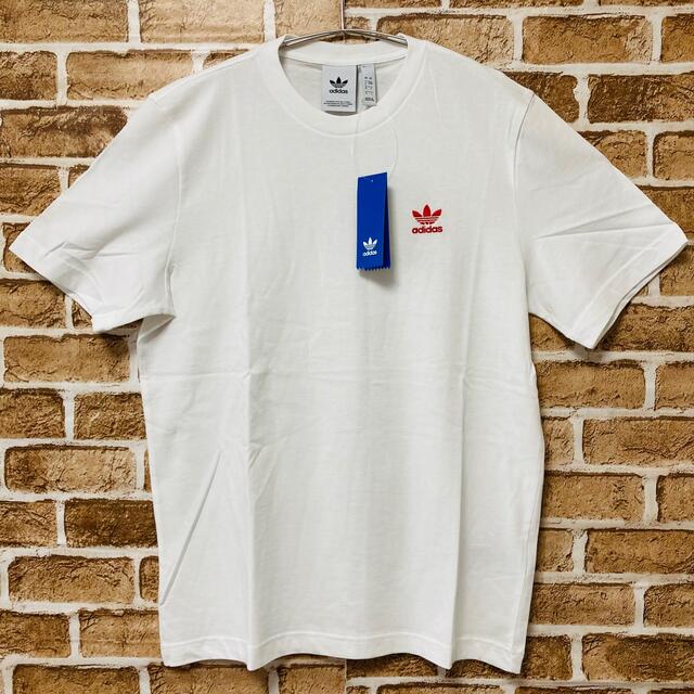 期間限定送料無料 adidas ワンポイント Tシャツ ホワイト