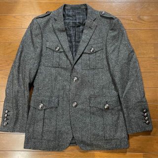 バーバリーブラックレーベル テーラードジャケット(メンズ)の通販 600 アウトレットセール格安 BURBERRY BLACK LABEL バーバリー テーラード L 3008 テーラードジャケット