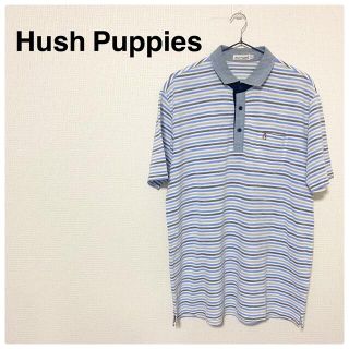 ハッシュパピー(Hush Puppies)の美品✨ハッシュパピー Hush puppies メンズ ポロシャツ(ポロシャツ)