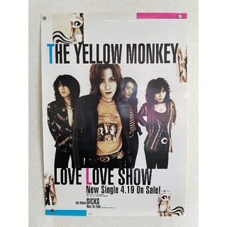 イエモン シングル「LOVE LOVE SHOW」店頭用B2サイズポスター