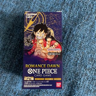 ワンピース(ONE PIECE)のワンピースカードゲーム ROMANCE DAWN 1box 新品　未開封(Box/デッキ/パック)