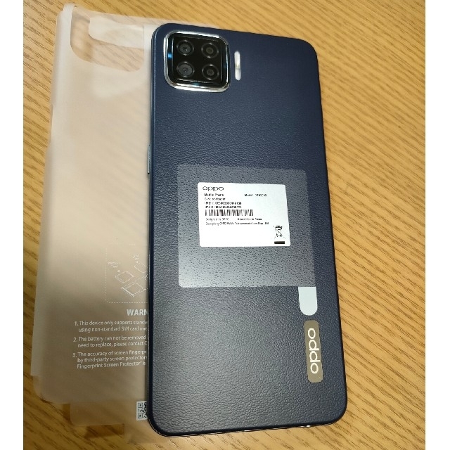 OPPO A73　スマホ本体　ネービーブルー スマホ/家電/カメラのスマートフォン/携帯電話(スマートフォン本体)の商品写真