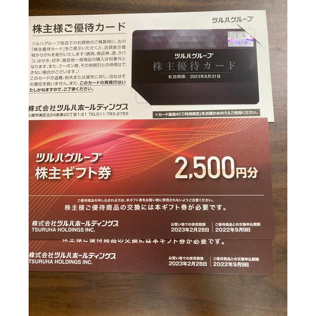 ツルハグループ5000円&優待カード