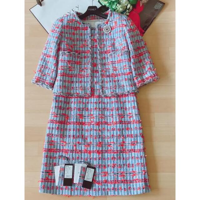 大人も着やすいシンプルファッション FOXEY - 新品タグ付き!ルネ28万