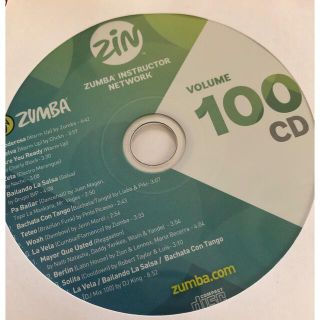 ズンバ(Zumba)のズンバCD zin100ウォーミングアップ付き(クラブ/ダンス)