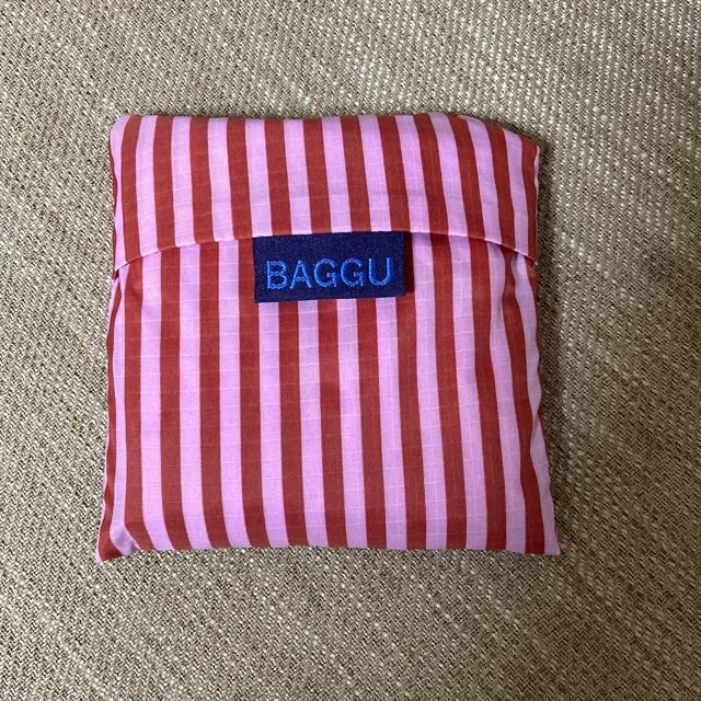 BAGGU(バグゥ)の【BAGGU/バグゥ】STANDARD BAGGU (ストライプ) レディースのバッグ(エコバッグ)の商品写真