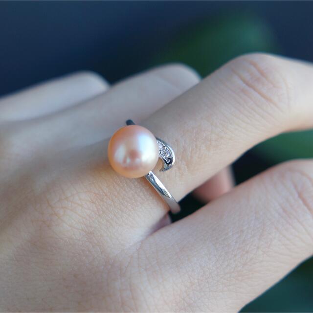 本真珠　リング　新品 レディースのアクセサリー(リング(指輪))の商品写真