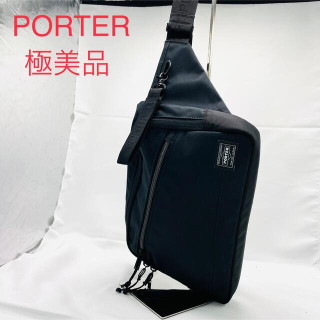 極美品　PORTER ポーター ボディバッグ　メッセンジャーバッグ　吉田カバン