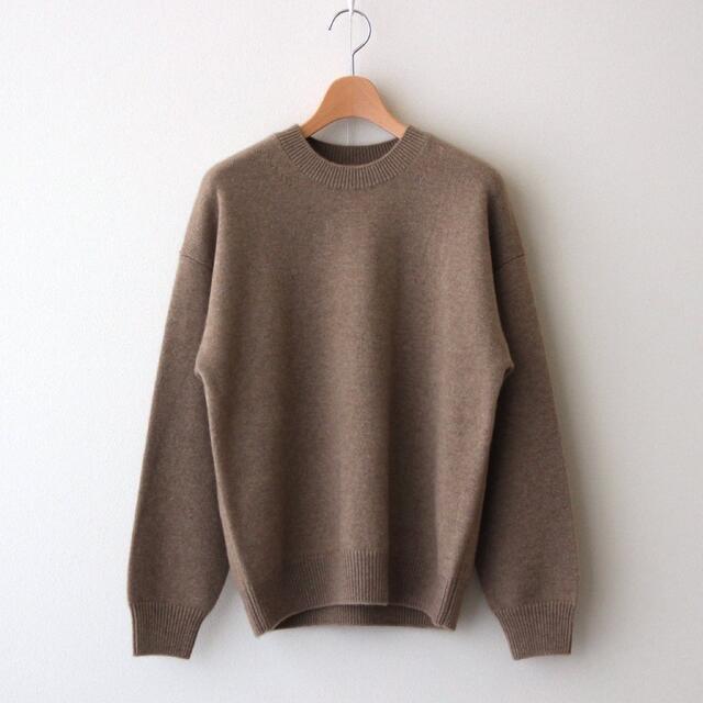 AURALEE - AURALEE 21AW ベビーカシミヤ ニット ブラウン オーラリーの