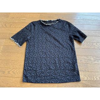 ザラ(ZARA)のZARA レース　トップス　S(カットソー(半袖/袖なし))