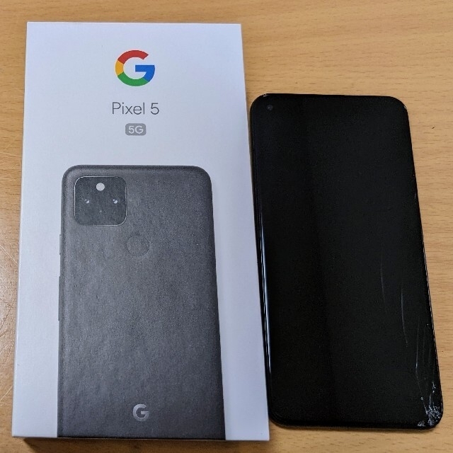 Google Pixel5（5G）画面割れ ジャンク グーグル ピクセル5