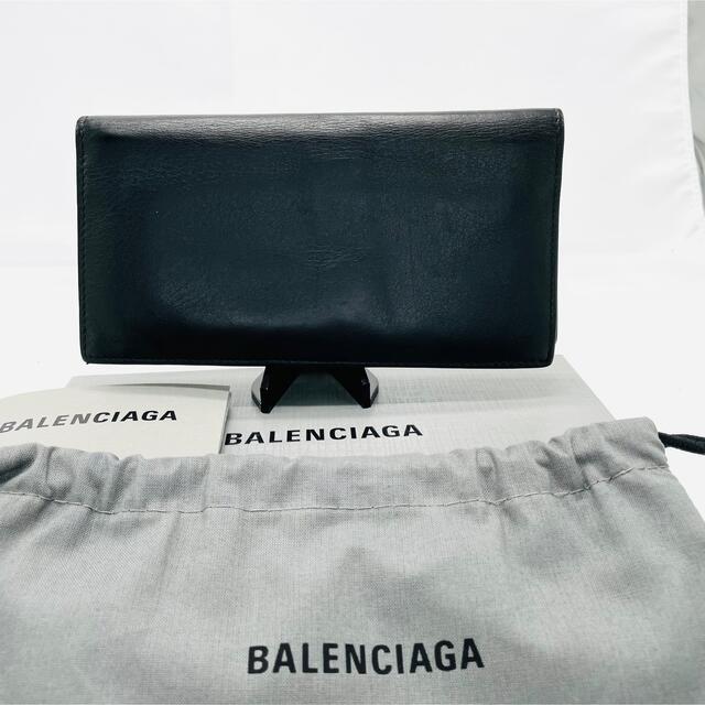 Balenciaga - 美品 BALENCIAGA バレンシアガ エブリデイ 2つ折り長財布 ...