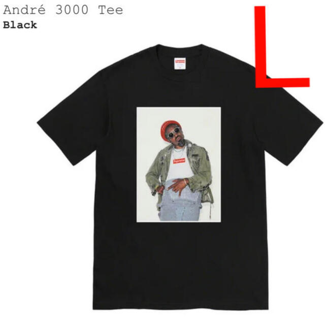 Supreme(シュプリーム)の22FW Supreme André 3000 Tee L メンズのトップス(Tシャツ/カットソー(半袖/袖なし))の商品写真