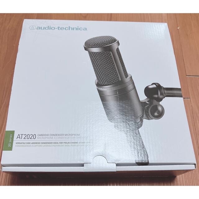 audio-technica(オーディオテクニカ)のオーディオテクニカ AT2020 ヤマハ ミキサー AG03 セット 楽器のレコーディング/PA機器(マイク)の商品写真