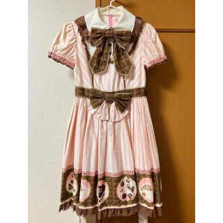 アンジェリックプリティー(Angelic Pretty)のMelty Chocolate ワンピース(ひざ丈ワンピース)